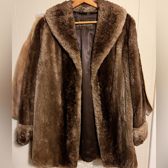 Real Beaver Fur Coat - Picture 1 of 3